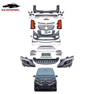 ชุด W447กันชนหน้าหลังกระโปรงหน้ารถสำหรับ Mercedes, ใหม่กระจังหน้ากันชนท้ายสไตล์ AMG - Product Image 4