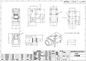 Convertisseur audio d'interface DIP Micro 3.5MM SMT DIP à 4 broches Boîtier en nylon <span class=keywords><strong>Prise</strong></span> casque Microphone Câble <span class=keywords><strong>optique</strong></span> Socket - Product Image 3