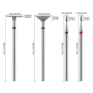 KADS Diamond <b>Nail</b> Drill Bits for Electric <b>Nail</b> Drill Machine Milling Cutter Cuticle Professional Pedicure Remover Gel Polish - Product Image 3
