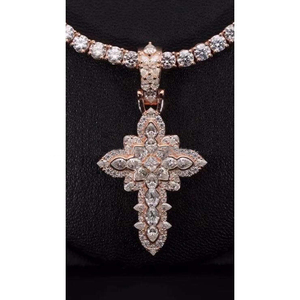 สร้อยคอประดับเพชรมอยส์ซอไนต์แวววาวแวววาวไร้กาลเวลาดีไซน์ทันสมัยเหมาะสำหรับโอกาสที่ไม่เป็นทางการหรือเป็นทางการ - Product Image 6