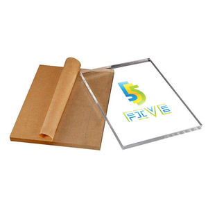<span class=keywords><strong>Feuille</strong></span> de panneau acrylique avec logo personnalisé pour impression UV Signe d'affiche acrylique impression UV - Product Image 4