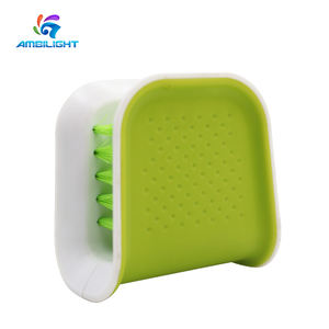 فرشاة تنظيف متعددة الوظائف بمقبض بلاستيكي وشمع نانو، فرشاة غسيل مزدوجة الجوانب لحزام الأمان والسكاكين والشوك - Product Image 1