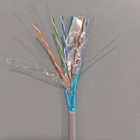 Câble LAN blindé Cat6a F/UTP WEIHUI en gros, prix direct fabricant, câble de communication haute performance en cuivre massif