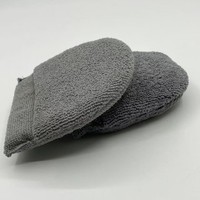 Éponge de polissage et de cirage, Gant de lavage auto, Bloc de nettoyage, Chiffon de nettoyage auto, Fournitures de cirage de poche, Fabriqué en Chine