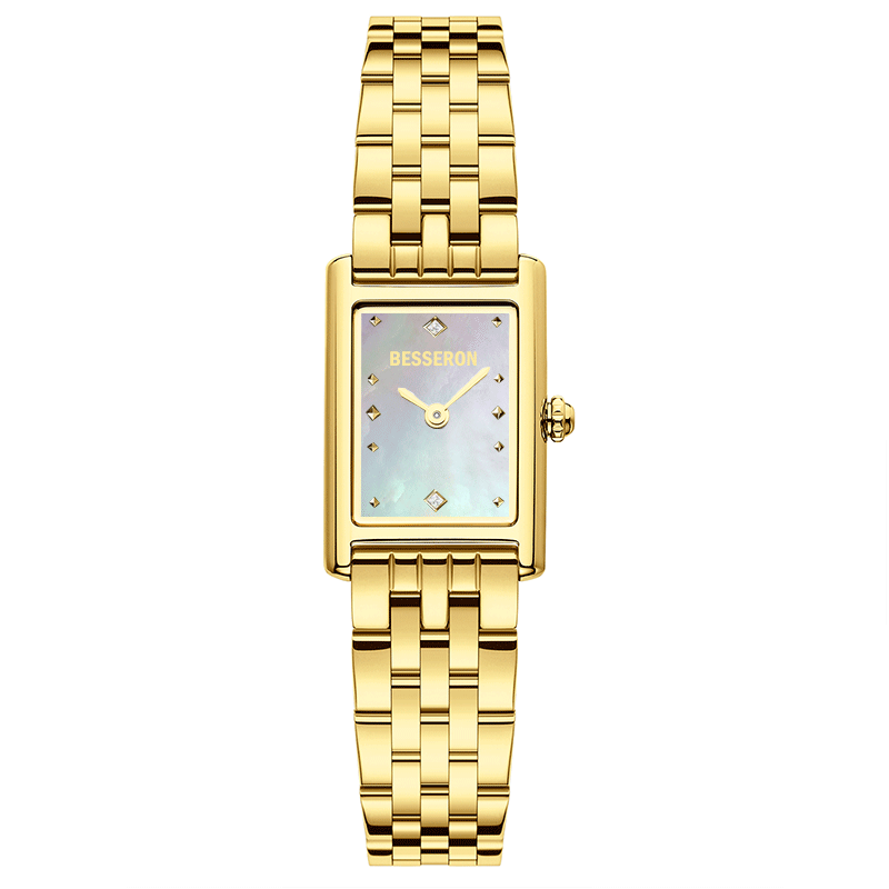 Montre en or avec opale