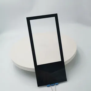 Verre d'impression en soie trempé personnalisé pour écran tactile intelligent panneau de commutation LCD TV affichage fenêtre écran Protection couverture