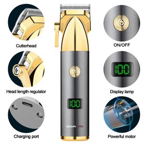 Professionnel pour barbier <span class=keywords><strong>tondeuse</strong></span> à cheveux électrique sans fil Rechargeable coupe-cheveux <span class=keywords><strong>tondeuse</strong></span> magique pour hommes coupe de cheveux - Product Image 2