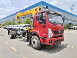 Grúa telescópica de 8 toneladas para camión, grúa hidráulica para camión, equipo de elevación primario con bomba y caja de cambios Zoomlion para sitios de construcción - Product Image 2