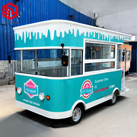 Mini camion de nourriture électrique, camion de crème glacée mobile, camion de café, bus de nourriture, camion de tacos, camion de pizza, camion de restauration rapide