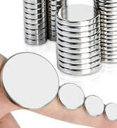무료 샘플 6x2 네오디뮴 작은 자석 전체 크기 유형 등급 N25-N55 50*50 디스크 라운드 링 샤먼 모델 번호 N52 N35 등급 - Product Image 2