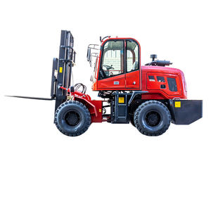 מלגזה HT-CPD3.5T 4X4 לשטח קשה, כושר נשיאה 3500 ק\\\"ג, לטיפול בחומרים בשטח - Product Image 3