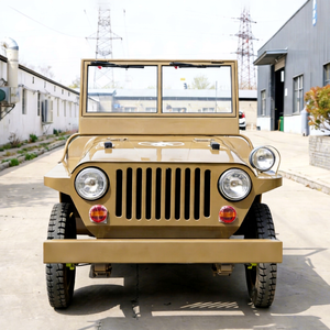 Voiture électrique de tourisme vintage classique de haute qualité pour la vente en gros, modèle Jeep rétro classique - Product Image 1
