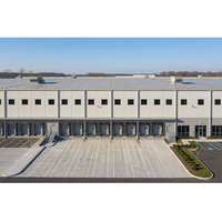 Entrepôt préfabriqué en acier ZTSS 1000 m² - Structure métallique pour usine et atelier