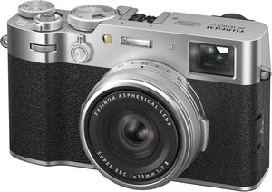 FUJIFILM X100VI Point & Shoot <b>Digital</b> <b>Camera</b> (China) (Silver) BSI CMOS Sensor 23mm Focal Length Optical Image Stabilization - Product Image 2