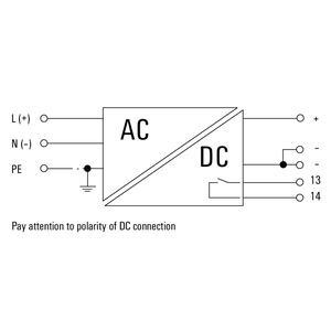 Alimentation électrique industrielle à découpage PRO ECO 72W 24V 3A, entrée 85-264 VAC/80-370 VDC, modèle 1469470000, fabriquée en Allemagne - Product Image 2