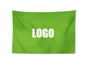 Drapeau de fanion en tissu personnalisé de haute qualité avec logo, bannière de marque personnalisée, promotions commerciales, décoration d'événements, affichage d'identité, durable - Product Image 2