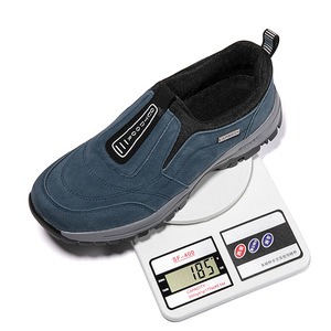 Chaussures de randonnée légères et confortables pour hommes, antidérapantes, avec empeigne en mesh PU, semelle intermédiaire en caoutchouc et doublure en coton pour toutes les saisons - Product Image 5