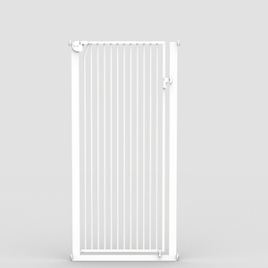 ประตูรั้วเหล็ก PET ยาว1.5เมตรการแยกแมวในร่มแบบไม่ต้องเจาะแบบทันสมัยสำหรับสุนัขแมว - Product Image 5