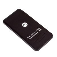 Clavier tactile noir 16 buzzers dispositif d'appel sans fil Vibration dispositif de cueillette de repas sans fil pour magasin de thé au lait