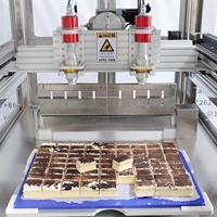 Machine à découper les gâteaux et les barres de bonbons à ultrasons haute efficacité pour les couches de gâteaux