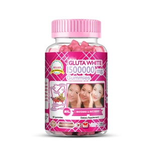 Gluta White 1500000 Mg Hair Nail Growing Biotin <b>Gummies</b> <b>Candy</b> Skin Brightening Dietary Supplement for Women Collagen <b>Gummies</b> - Product Image 1
