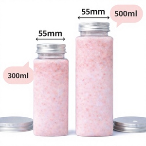 300ml Eco-Friendly PET VN300-3315 Screw Cap Square <b>Bottle</b> Lightweight and Durable Beverage Packaging Solution for <b>Smoothies</b> - Product Image 1