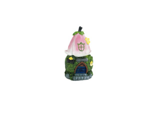Personnalisé Mignon Jardins Mini Fée Maison Résine Décoration Extérieure Miniature Champignon Fée Maisons Accessoires Décoratifs - Product Image 4