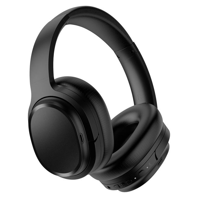New Hybrid Noise Cancelling Headphones BT 5.2/5.3 Wireless Earphone 2.4G Gaming Headset Over-ear Low Latency Headphone