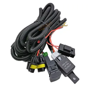 Arnés de cableado de lámpara de luz antiniebla, Conector de enchufe de encendido/apagado para Toyota Corolla, 12V