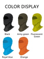 Masque Crâne NJ pour Moto et Vélo, Anti-UV, en Polyester, Coupe-Vent, Protection Intégrale du Visage, Masque Tactique avec Lunettes Colorées