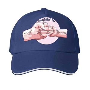 Casquette de baseball unisexe personnalisée à 6 panneaux, légère, respirante, en maille, réglable, avec broderie 3D et impression en relief, pour homme, papa, mode, sport - Product Image 2