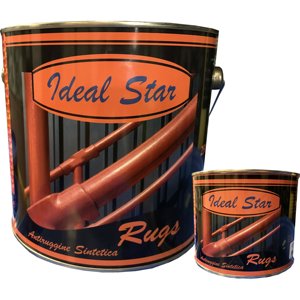 SYNTHÉTIQUE ANTI-ROUILLE 'RUGS' IDEAL STAR 0.5 Lt-Outil de tournage rouge - Product Image 2