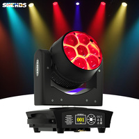 SHEHDS 7*40w 4in1 lumière principale mobile 7x40 lumières de lavage des yeux d'abeille Mini 4 en 1 Led lavage et Zoom lumière pour scène d'exposition d'événement