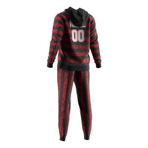 Ensemble de survêtements et de sweats à capuche Dry-Fit pour musculation, football et rugby, imprimés en usine - Product Image 4