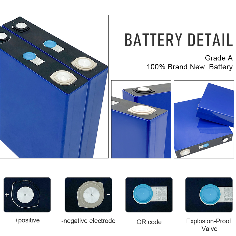 Coslight Eve 3.2v 304ah Prismatic Lifepo4 Battery For Solar Energy Systems