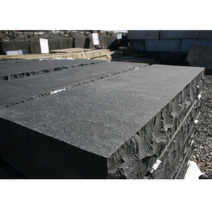 Preto basalto laje design moderno flutuante cubo espiral granito natural pedra escada anti derrapante telha galáxia granito preto escadas - Product Image 3