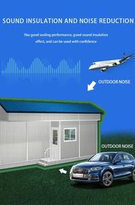 Panneau sandwich en laine de roche en acier inoxydable 304, imperméable et ignifuge, <span class=keywords><strong>pour</strong></span> toiture, mur extérieur, salle blanche (éco-responsable) - Product Image 5