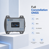 Récepteur GNSS RTK multi-fréquences haute précision, station de base, indice de protection IP68, précision horizontale de 1,5 m pour le positionnement et la topographie