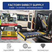 Siège élévateur universel pour fauteuil roulant en aluminium Tengyun L3B certifié CE pour fourgonnette et bus, nouveau modèle fabriqué à Changzhou