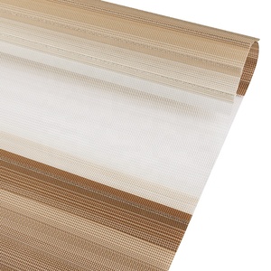 Qualité garantie Offre Spéciale 280cm large <span class=keywords><strong>largeur</strong></span> lumière filtrant polyester zèbre stores stores tissu - Product Image 5