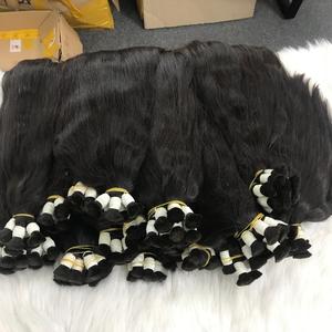 VQ cheveux Helen modèle non transformé 100% vierge brut donneur unique vietnamien naturel droit Extensions de cheveux humains en vrac 100gr-No - Product Image 1