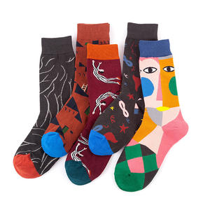 Venta al por mayor de <span class=keywords><strong>calcetines</strong></span> personalizados cómodos coloridos locos dibujos animados feliz novedad moda Unisex Crew <span class=keywords><strong>calcetines</strong></span> divertidos de algodón - Product Image 4