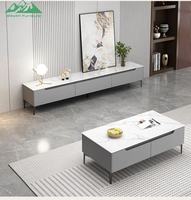 Wayon, table minimaliste moderne haut de gamme, blanche avec pieds en bois, pour la décoration contemporaine de la maison
