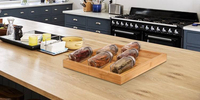 Organisateur de tiroir extensible à 3 niveaux en bambou pour cuisine, support de rangement pour assaisonnements, plateau à épices en bois avec ensemble de bocaux