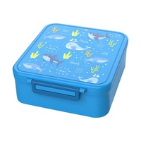 Lonchera Infantil de PP de 1.7L, Libre de BPA, Hermética, con Recipiente Térmico para Alimentos