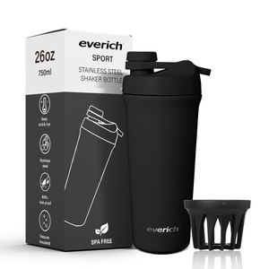 Hot Selling Custom Logo Colorful Travel 26oz Stainless Steel Vacuum Sports Shaker Water Bottle Reusable Gym Outdoor Handle Cups