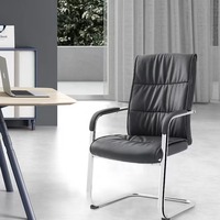 Chaise de bureau exécutive moderne réglable à prix abordable avec dossier en PU et fonction pivotante – Chaise d'ordinateur confortable
