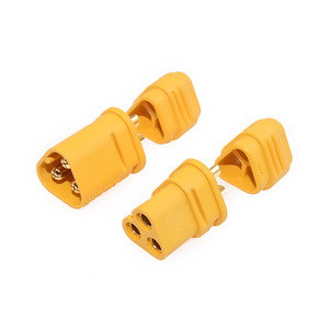 Conector Macho y Hembra de 3 Pines de Baja Resistencia Serie MT30-F/M de Amass, 15A-30A para Minimizar la Pérdida de Energía en el Cableado de Drones - Product Image 2