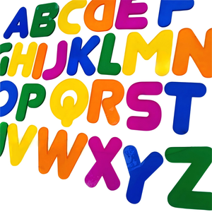 Phthalate Free <b>Rainbow</b> Acrylic Alphabet Letters 2.5-3.0mm Thick DIY Sensory Play Montessori Learning Wall <b>Decor</b> for Kids - Product Image 2