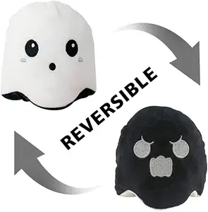 Convertible 2 in 1 toy new design reversible plush toys ghost